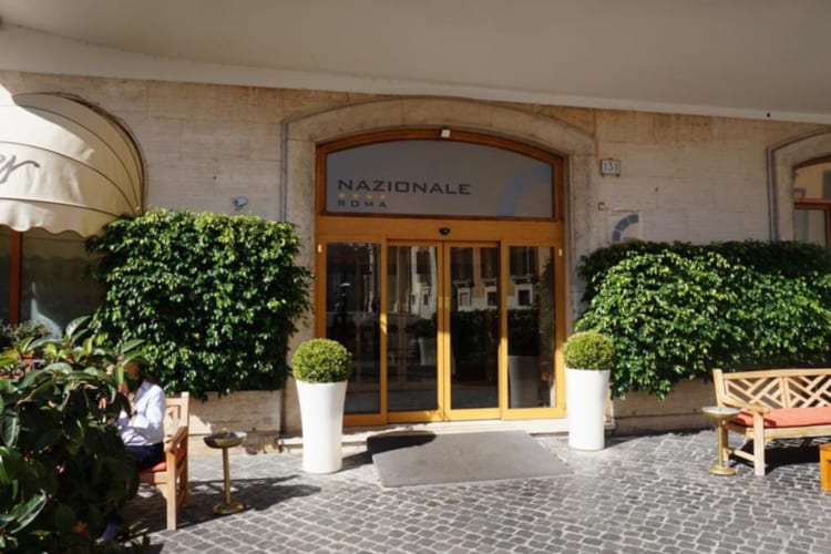 Exterior entrance